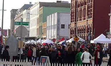 Strand  Shopping area